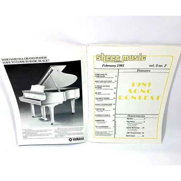 Antique Early 1900s Song Books & 80s Vintage Sheet Music Books Lot of 5 - Picture 3 of 12